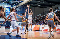 Basketball, Admiral Basketball Superliga 2019/20, Grunddurchgang 16.Runde, Oberwart Gunners, Klosterneuburg Dukes, Sebastian Käferle (7)