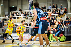 Basketball, Win2Day Superliga 2023/24, Grunddurchgang 6.Runde, SKN St. Pölten, Vienna Timberwolves, Roman Jagsch (9)