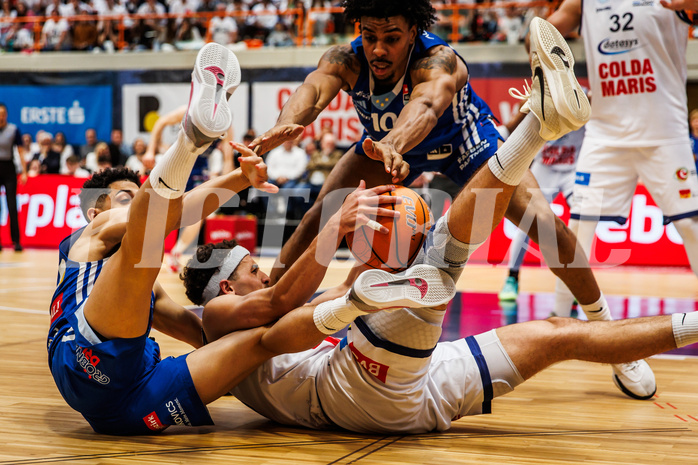 Basketball, win2day Basketball Superliga 2024/25, Playoffs Finale 2. Spiel
, BBC Nord Dragonz, Oberwart Gunners, Lukas Hahn (25)