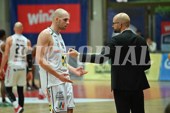 Basketball, Superliga 2024/25, Grunddurchgang 5.Runde, Flyers Wels vs. BC Vienna,