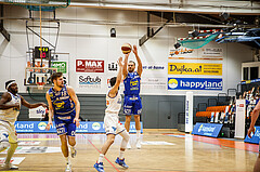 Basketball, Basketball Austria Cup 2020/21, Finale, Oberwart Gunners, Gmunden Swans, Enis Murati (4)
