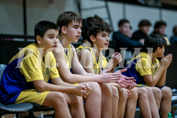 18.01.2025 Österreichischer Basketballverband 2024/25, SLMU14, Vienna United vs. Ubsc Juniors The Castle Gate