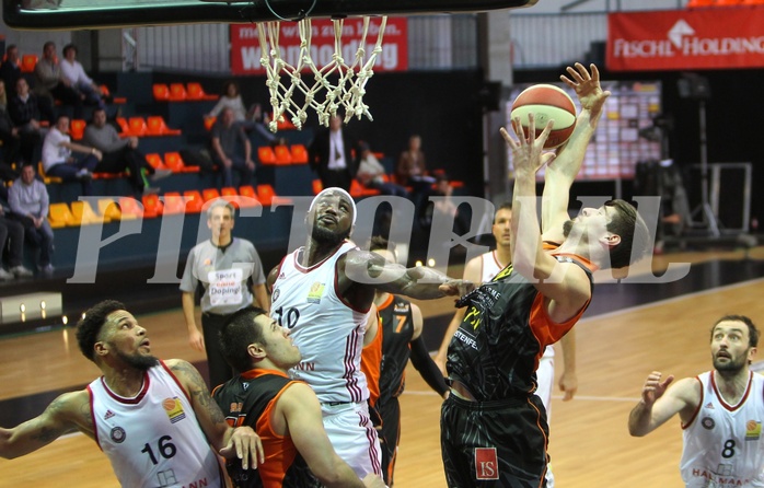 Basketball ABL 2015/16 Grunddurchgang 23.Runde BC Vienna vs. Fürstenfeld Panthers


