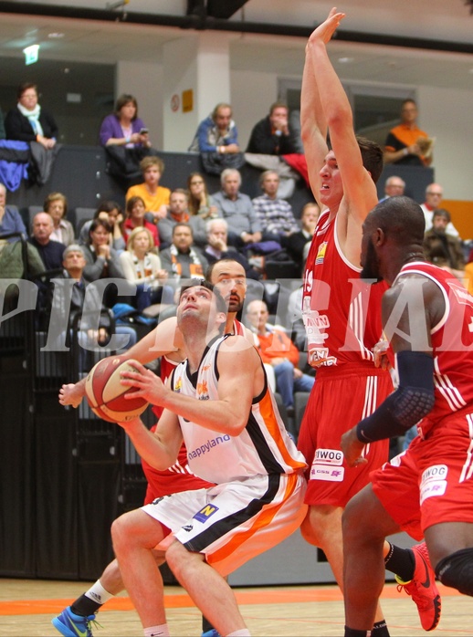 Basketball ABL 2015/16 Grunddurchgang 10.Runde BK Dukes Klosterneuburg vs. BC Vienna


