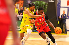 Basketball Superliga 2023/24, Playoff, Viertelfinale Spiel 2 SKN St. Pölten vs. Traiskirchen Lions



