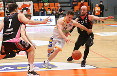 Basketball Superliga 2021/22, Grunddurchgang 17.Runde Klosterneuburg Dukes vs. Flyers Wels
