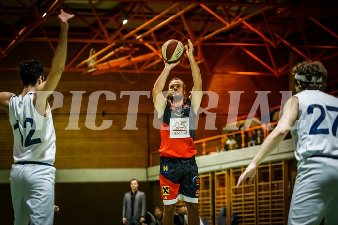 Basketball, 2.Bundesliga, Grunddurchgang 13.Runde, BBC Nord Dragonz, UBC St. Pölten, Florian Pöcksteiner (19)