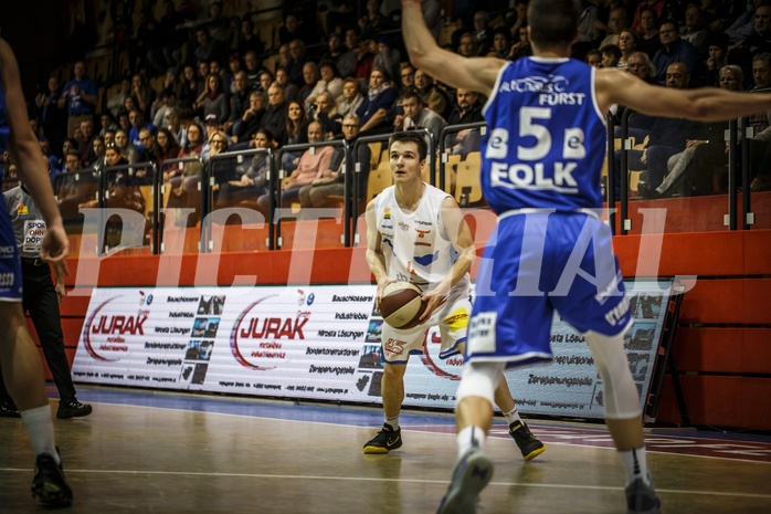 Basketball, ABL 2018/19, Grunddurchgang 16.Runde, Kapfenberg Bulls, Oberwart Gunners, Tobias Schrittwieser (14)