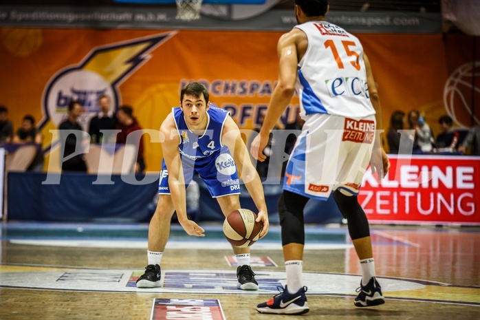 Basketball, ABL 2018/19, Grunddurchgang 16.Runde, Kapfenberg Bulls, Oberwart Gunners, Jakob Szkutta (4)