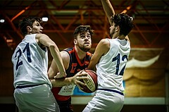 Basketball, 2.Bundesliga, Grunddurchgang 13.Runde, BBC Nord Dragonz, UBC St. Pölten, Dorian Lacic (17)