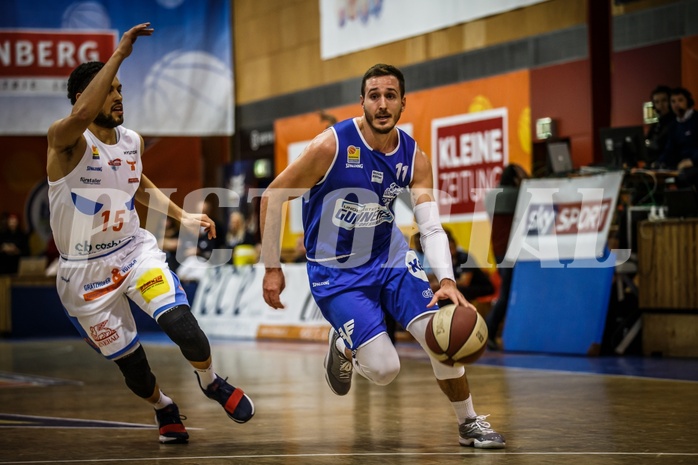 Basketball, ABL 2018/19, Grunddurchgang 16.Runde, Kapfenberg Bulls, Oberwart Gunners, Hayden Thomas Lescault (11)