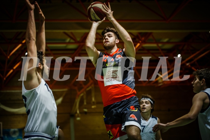 Basketball, 2.Bundesliga, Grunddurchgang 13.Runde, BBC Nord Dragonz, UBC St. Pölten, Dorian Lacic (17)