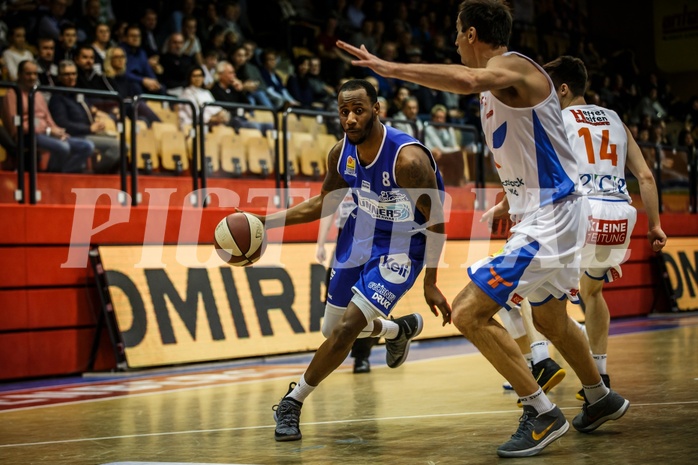 Basketball, ABL 2018/19, Grunddurchgang 16.Runde, Kapfenberg Bulls, Oberwart Gunners, Justin Coleman (8)