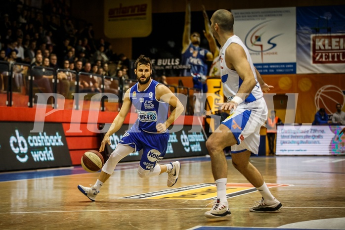 Basketball, ABL 2018/19, Grunddurchgang 16.Runde, Kapfenberg Bulls, Oberwart Gunners, Hannes Ochsenhofer (9)
