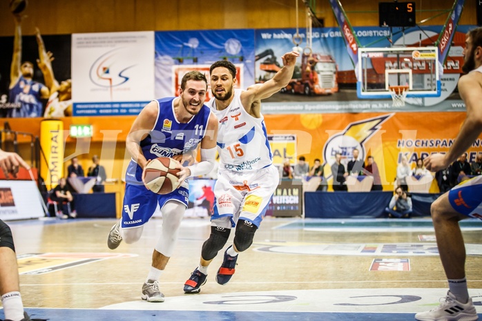 Basketball, ABL 2018/19, Grunddurchgang 16.Runde, Kapfenberg Bulls, Oberwart Gunners, Hayden Thomas Lescault (11)