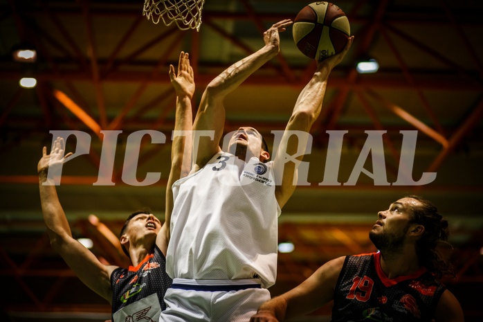 Basketball, 2.Bundesliga, Grunddurchgang 13.Runde, BBC Nord Dragonz, UBC St. Pölten, Attila Hegedues (3)