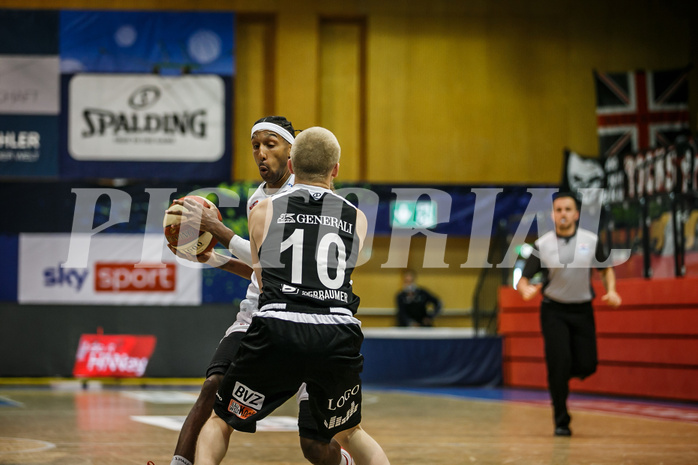 Basketball, Basketball Austria Cup, Cup Achtelfinale, Kapfenberg Bulls, Mattersburg Rocks, Eric McClellan (8)