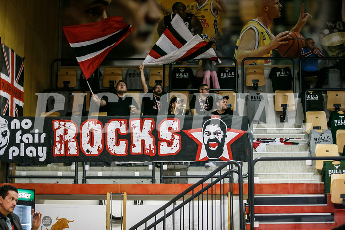 Basketball, Basketball Austria Cup, Cup Achtelfinale, Kapfenberg Bulls, Mattersburg Rocks, Fans Rocks