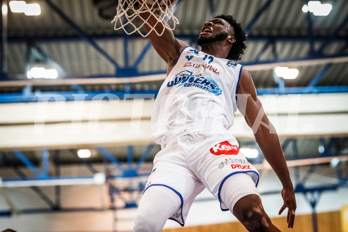Basketball, bet-at-home Basketball Superliga 2020/21, Grunddurchgang, 4. Runde, Oberwart Gunners, Raiffeisen Flyers Wels, Freddie McSwain Jr. (11)