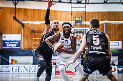 Basketball, bet-at-home Basketball Superliga 2020/21, Grunddurchgang, 4. Runde, Oberwart Gunners, Raiffeisen Flyers Wels, Quincy Diggs (13)