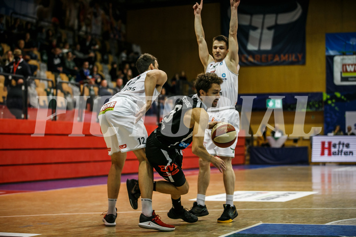 Basketball, Basketball Austria Cup, Cup Achtelfinale, Kapfenberg Bulls, Mattersburg Rocks, Jan NICOLI (6)