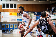 Basketball, bet-at-home Basketball Superliga 2020/21, Grunddurchgang, 4. Runde, Oberwart Gunners, Raiffeisen Flyers Wels, Freddie McSwain Jr. (11)