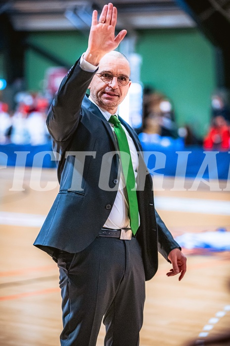 Basketball Basketball Superliga 2021/22, Grunddurchgang 17.Runde Vienna D.C. Timberwolves vs. Kapfenberg Bulls