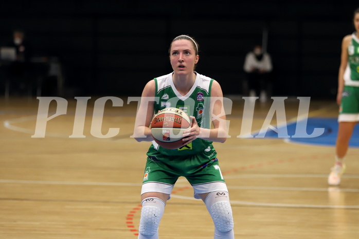 12.02.2022, Basketball Damen Superliga 2021/22, Grunddurchgang 8.Runde,  
UBSC-DBBC Graz vs. UBI Graz. 