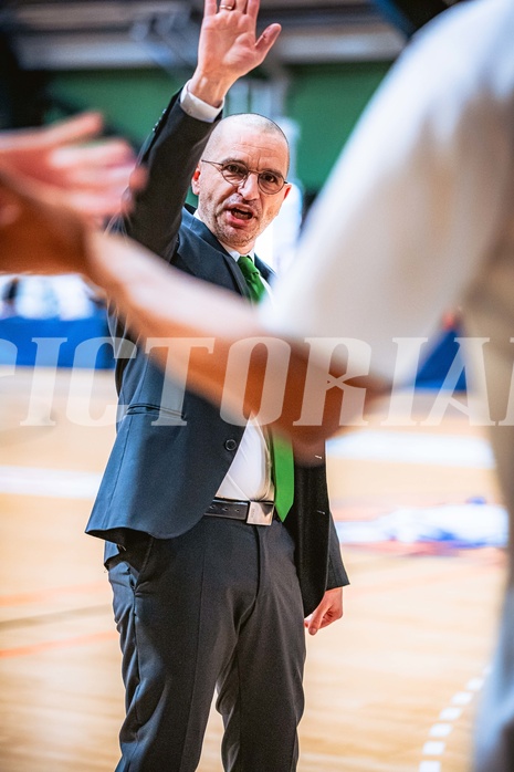 Basketball Basketball Superliga 2021/22, Grunddurchgang 17.Runde Vienna D.C. Timberwolves vs. Kapfenberg Bulls
