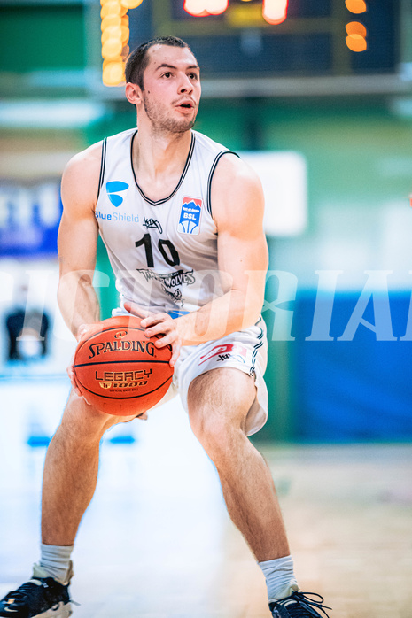 Basketball Basketball Superliga 2021/22, Grunddurchgang 17.Runde Vienna D.C. Timberwolves vs. Kapfenberg Bulls