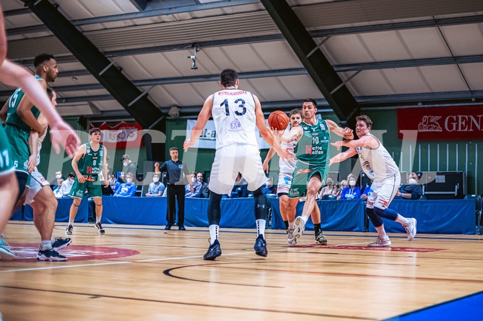 Basketball Basketball Superliga 2021/22, Grunddurchgang 17.Runde Vienna D.C. Timberwolves vs. Kapfenberg Bulls