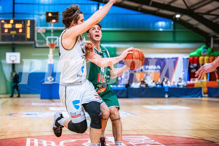 Basketball Basketball Superliga 2021/22, Grunddurchgang 17.Runde Vienna D.C. Timberwolves vs. Kapfenberg Bulls