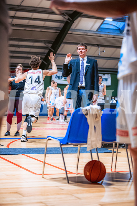 Basketball Basketball Superliga 2021/22, Grunddurchgang 17.Runde Vienna D.C. Timberwolves vs. Kapfenberg Bulls