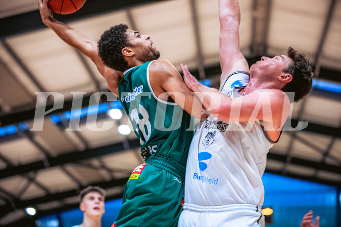 Basketball Basketball Superliga 2021/22, Grunddurchgang 17.Runde Vienna D.C. Timberwolves vs. Kapfenberg Bulls