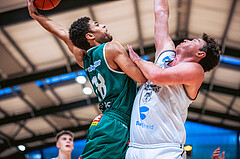 Basketball Basketball Superliga 2021/22, Grunddurchgang 17.Runde Vienna D.C. Timberwolves vs. Kapfenberg Bulls