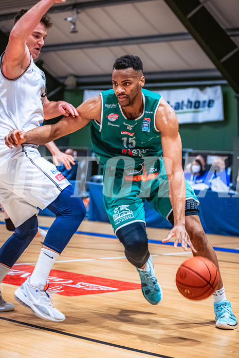 Basketball Basketball Superliga 2021/22, Grunddurchgang 17.Runde Vienna D.C. Timberwolves vs. Kapfenberg Bulls