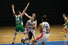12.02.2022, Basketball Damen Superliga 2021/22, Grunddurchgang 8.Runde,  
UBSC-DBBC Graz vs. UBI Graz. 