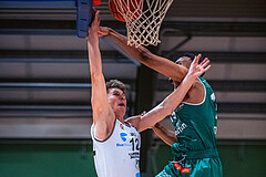 Basketball Basketball Superliga 2021/22, Grunddurchgang 17.Runde Vienna D.C. Timberwolves vs. Kapfenberg Bulls