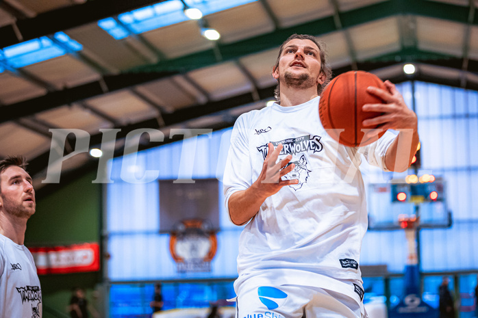 Basketball Basketball Superliga 2021/22, Grunddurchgang 17.Runde Vienna D.C. Timberwolves vs. Kapfenberg Bulls