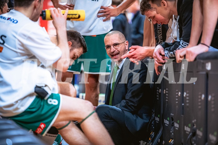 Basketball Basketball Superliga 2021/22, Grunddurchgang 17.Runde Vienna D.C. Timberwolves vs. Kapfenberg Bulls