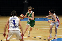 12.02.2022, Basketball Damen Superliga 2021/22, Grunddurchgang 8.Runde,  
UBSC-DBBC Graz vs. UBI Graz. 