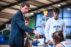 Basketball Basketball Superliga 2021/22, Grunddurchgang 17.Runde Vienna D.C. Timberwolves vs. Kapfenberg Bulls