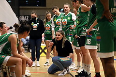 12.02.2022, Basketball Damen Superliga 2021/22, Grunddurchgang 8.Runde,  
UBSC-DBBC Graz vs. UBI Graz. 