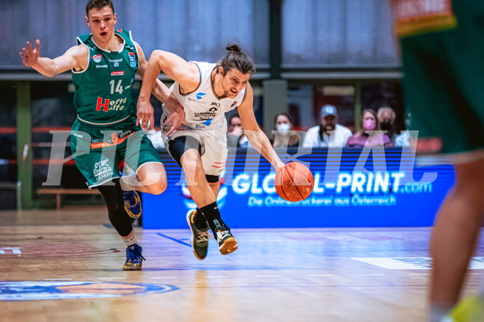 Basketball Basketball Superliga 2021/22, Grunddurchgang 17.Runde Vienna D.C. Timberwolves vs. Kapfenberg Bulls