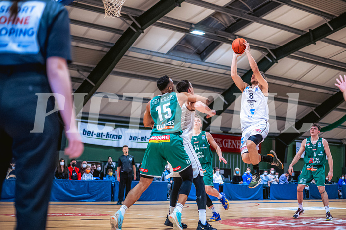 Basketball Basketball Superliga 2021/22, Grunddurchgang 17.Runde Vienna D.C. Timberwolves vs. Kapfenberg Bulls