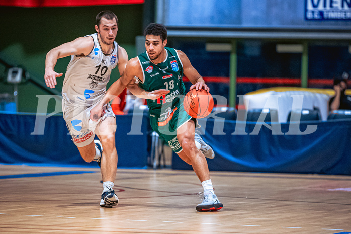 Basketball Basketball Superliga 2021/22, Grunddurchgang 17.Runde Vienna D.C. Timberwolves vs. Kapfenberg Bulls
