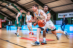 Basketball Basketball Superliga 2021/22, Grunddurchgang 17.Runde Vienna D.C. Timberwolves vs. Kapfenberg Bulls