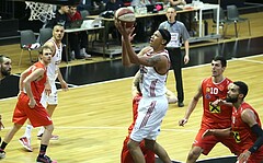 Basketball ABL 2016/17, Grunddurchgang 16.Runde BC Vienna vs. WBC Wels


