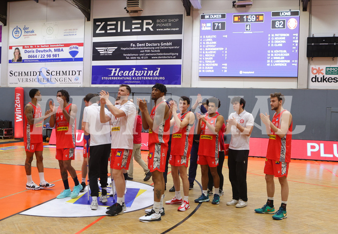 Basketball Superliga 2023/24, 2.Plazierungsrunde Klosterneuburg Dukes vs. Traiskirchen Lions


