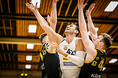 Basketball, Basketball Zweite Liga, Grunddurchgang 17.Runde, Mattersburg Rocks, Fürstenfeld Panthers, Fuad Memcic (42)